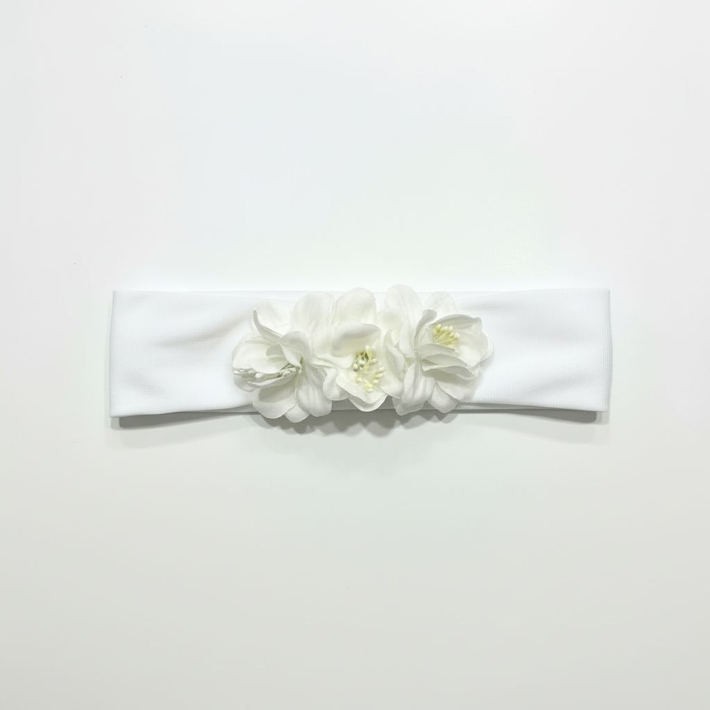 FASCIA IN TESSUTO CON FIORE BUFI