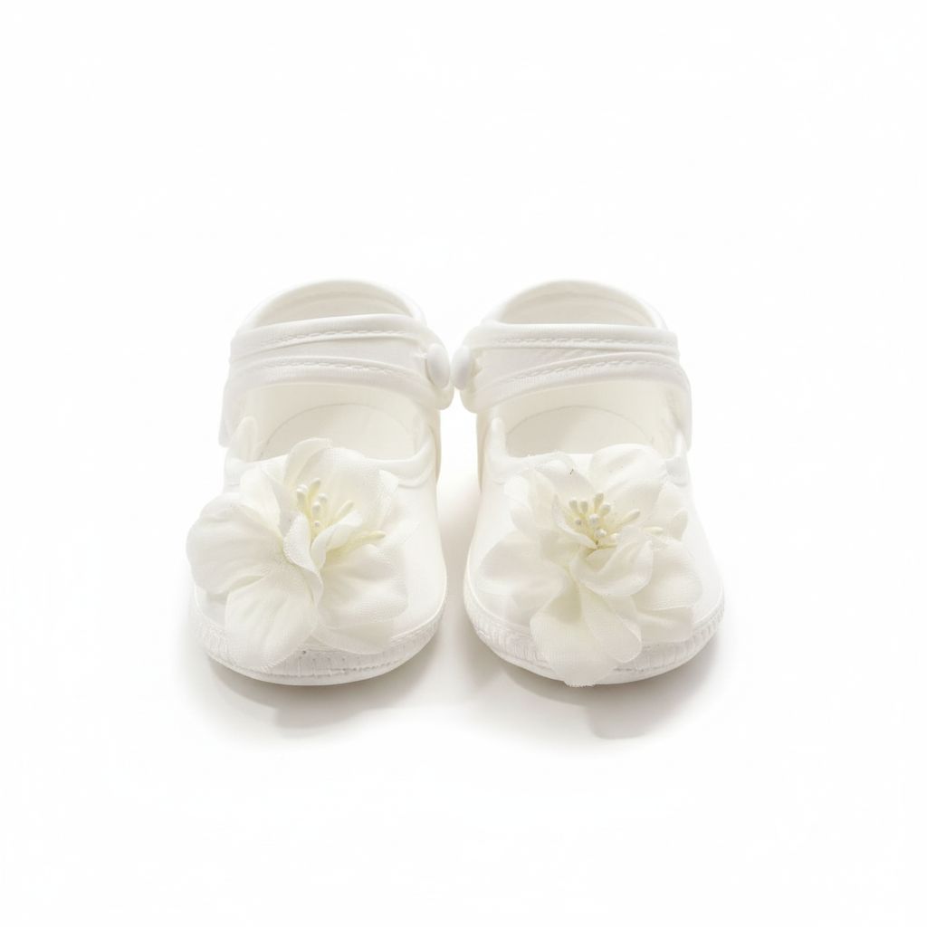 SCARPINA BABY CON FIORE BUFI