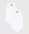 CONFEZIONE DA 2 BODY SENZA MANICHE PETIT BATEAU