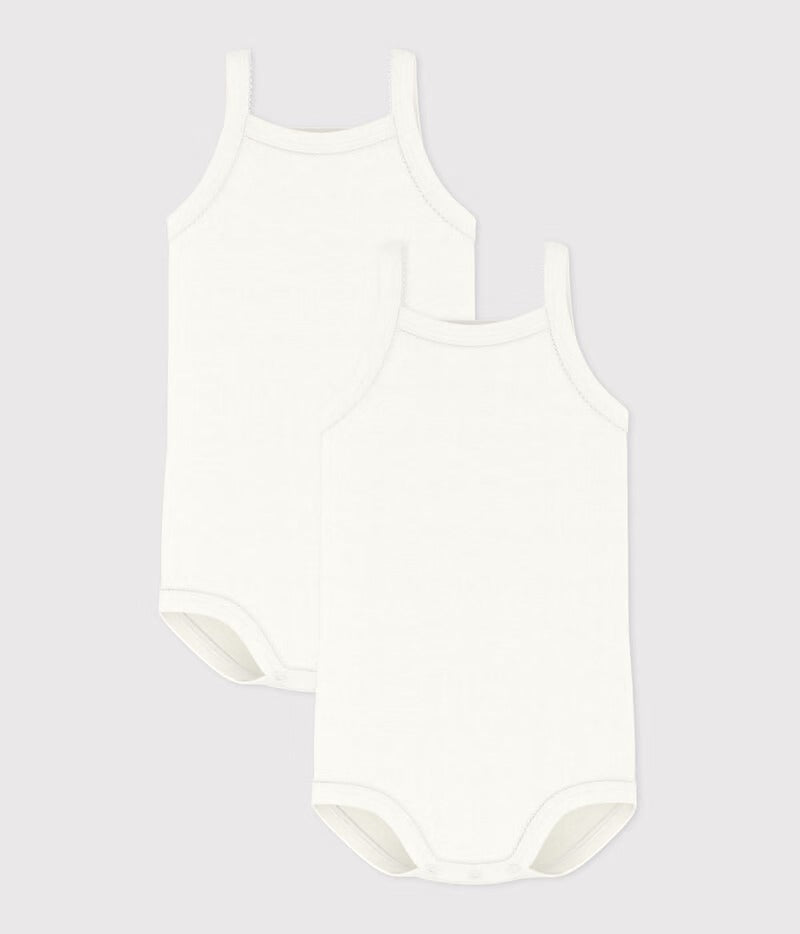 CONFEZIONE DA 2 BODY CON SPALLINE PETIT BATEAU