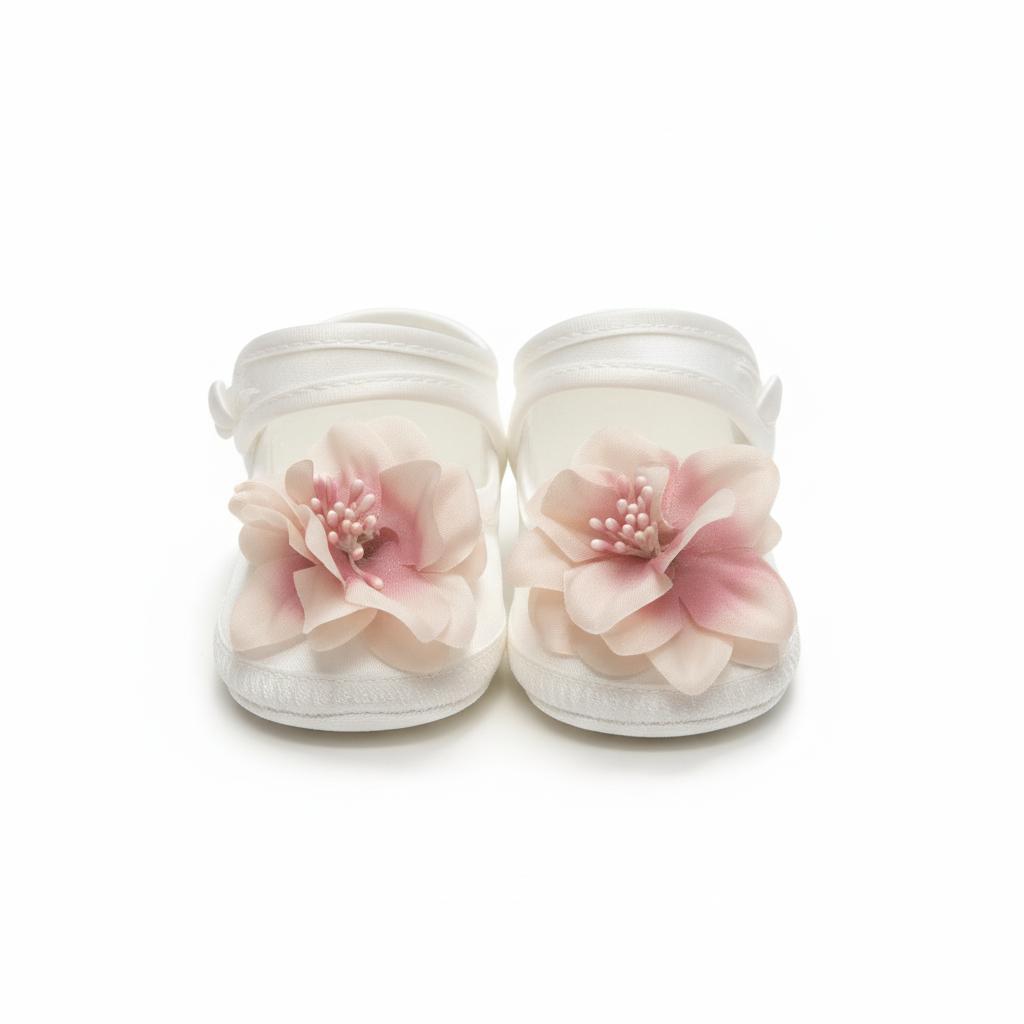 SCARPINA BABY CON FIORE BUFI