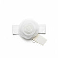 FASCETTA BABY CON ROSA IN ORGANZA BUFI