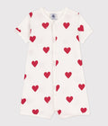 TUTINA CORTE BEBÈ IN COTONE A CUORI PETIT BATEAU