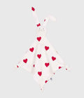DOUDOU IN COTONE CONIGLIO CON CUORI PETIT BATEAU