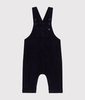 SALOPETTE IN VELLUTO NEONATO PETIT BATEAU