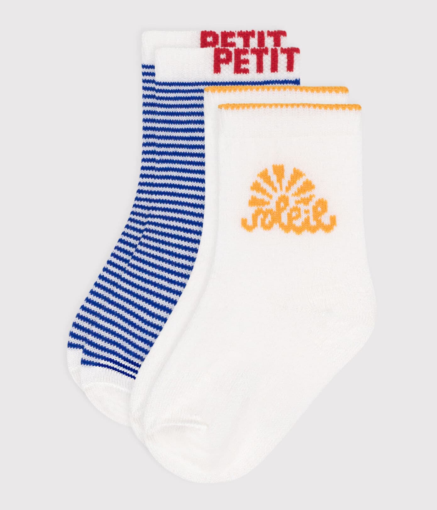 2 PAIA DI CALZINI BEBÈ IN COTONE PETIT BATEAU