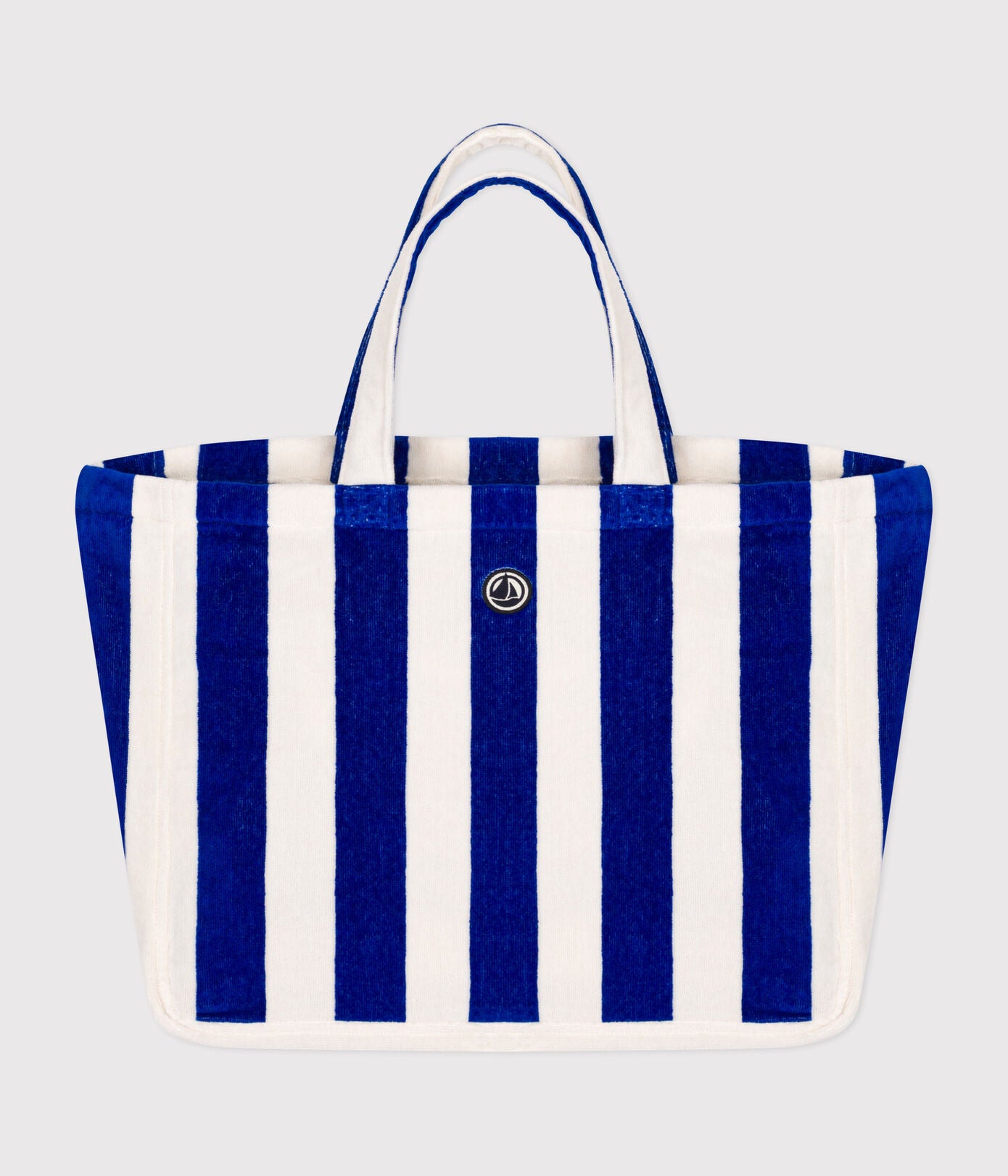 BORSA DA DONNA IN SPUGNA A RIGHE PETIT BATEAU