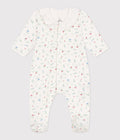 PIGIAMA IN COTONE CON COLLETTO A FIORI PETIT BATEAU