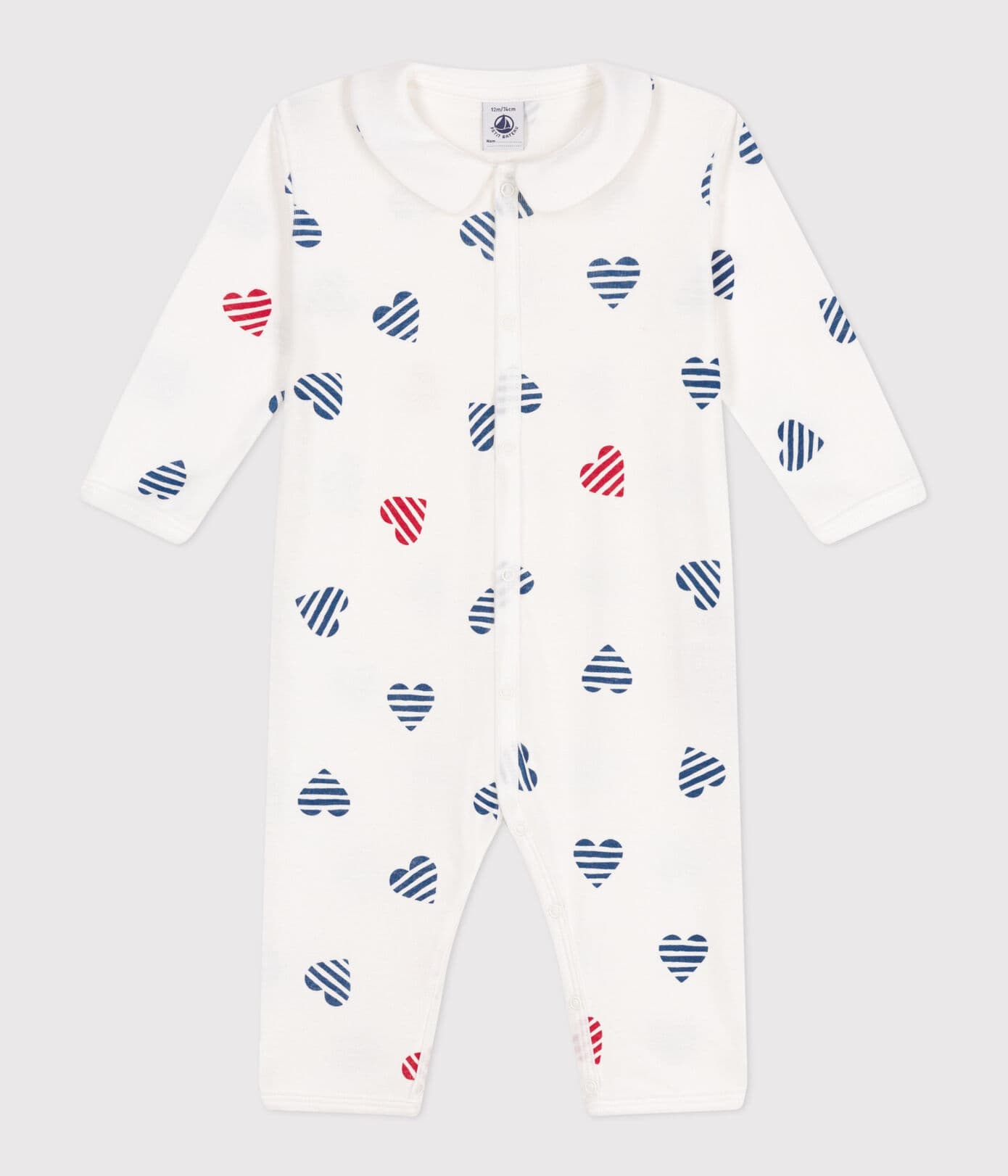 TUTINA CON CUORI PETIT BATEAU