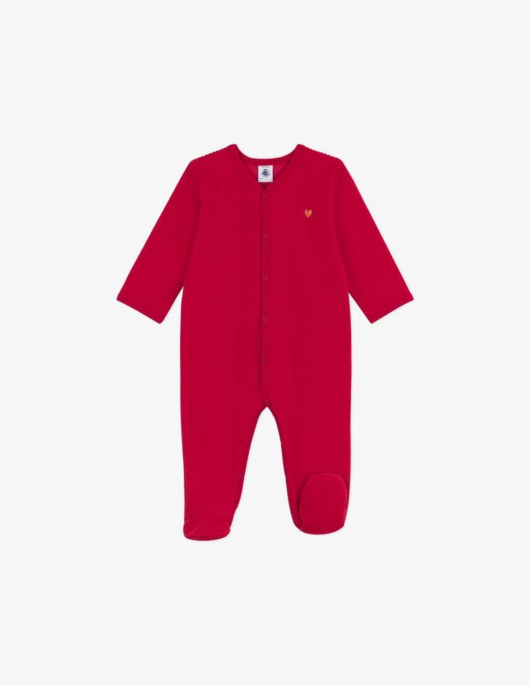 TUTINA NEONATO IN CINIGLIA-VELLUTO PETIT BATEAU