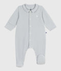 PIGIAMA CON COLLETTO IN CINIGLIA NEONATO PETIT BATEAU