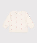 FELPA IN COTONE CON STAMPA DI BARCHE PETIT BATEAU