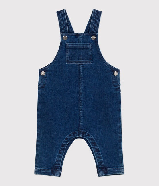 SALOPETTE LUNGA IN DENIM PETIT BATEAU