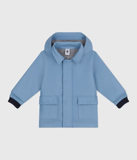 GIACCA IMPERMEABILE TINTA UNITA PETIT BATEAU