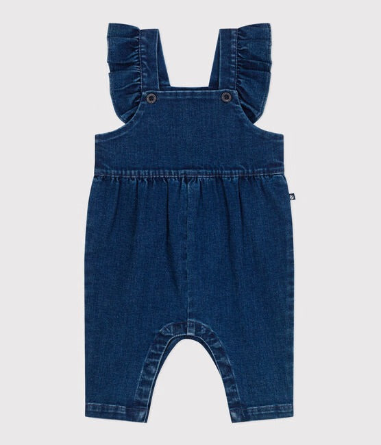 SALOPETTE LUNGA IN DENIM PETIT BATEAU