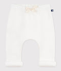PANTALONI NEONATO IN COTONE TINTA UNITA PETIT BATEAU