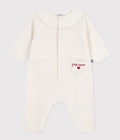 TUTINA CON COLLETTO IN MAGLIA CON RICAMO PETIT BATEAU