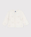 CARDIGAN IN COTONE CON MOTIVO A CUORI PETIT BATEAU