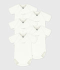 SET DI BODY INCROCIATI A MANICHE CORTE PER NEONATO-A PETIT BATEAU