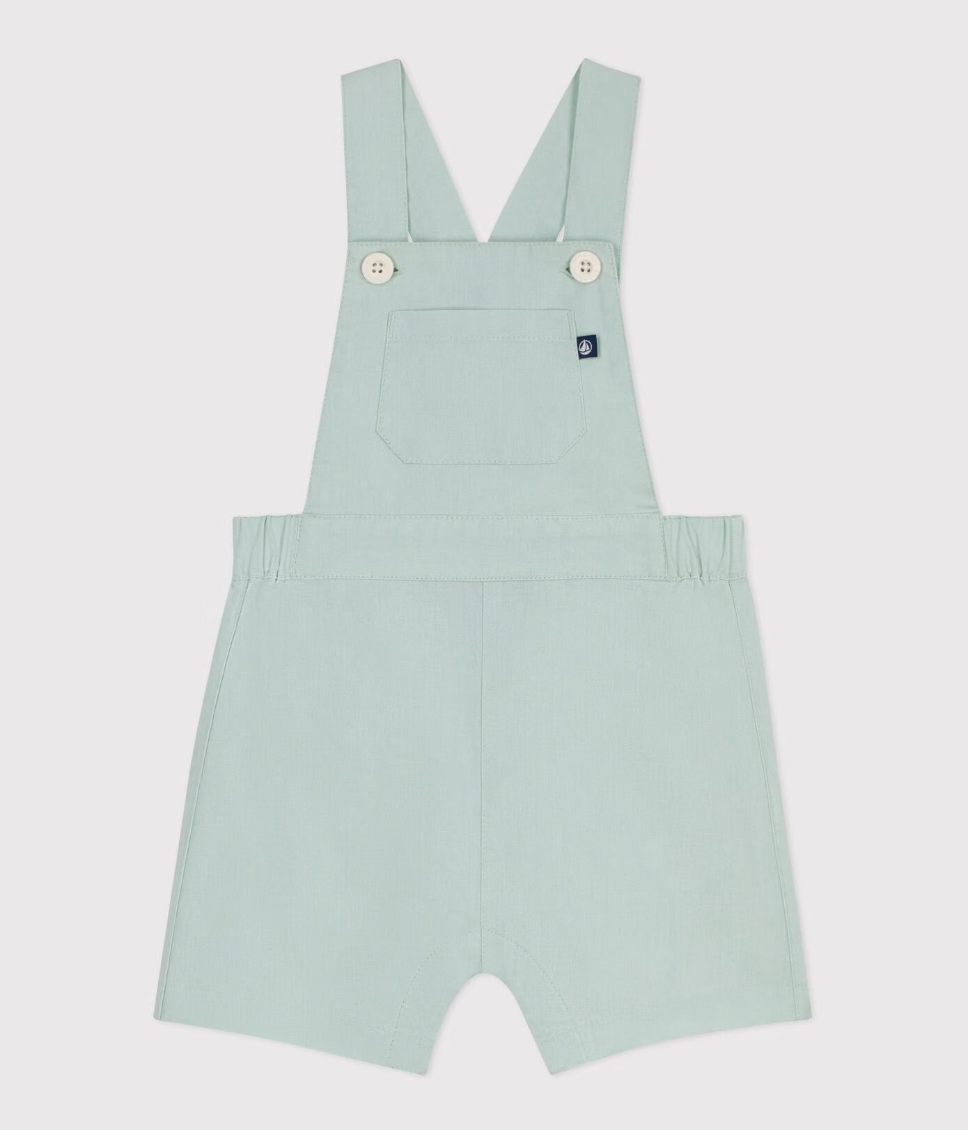 SALOPETTE CORTA IN COTONE LINO PETIT BATEAU