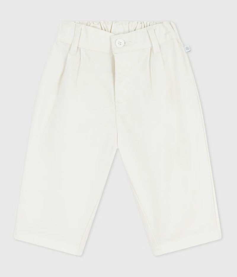 PANTALONE IN SERGE TINTA UNITA PETIT BATEAU