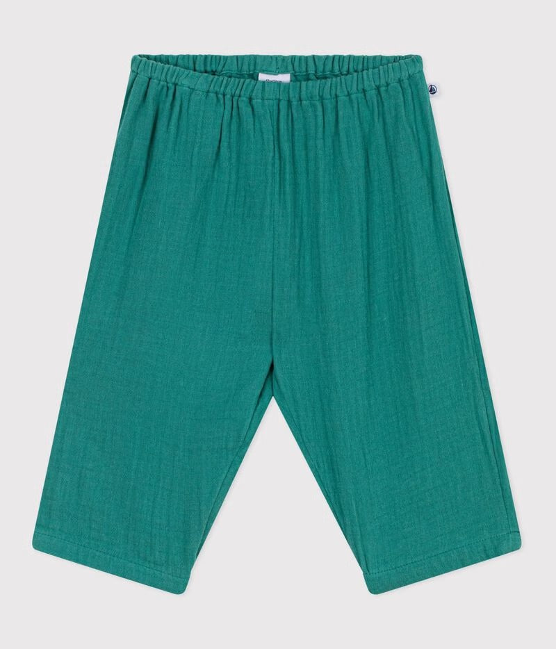 PANTALONE TINTA UNITA NEONATO PETIT BATEAU