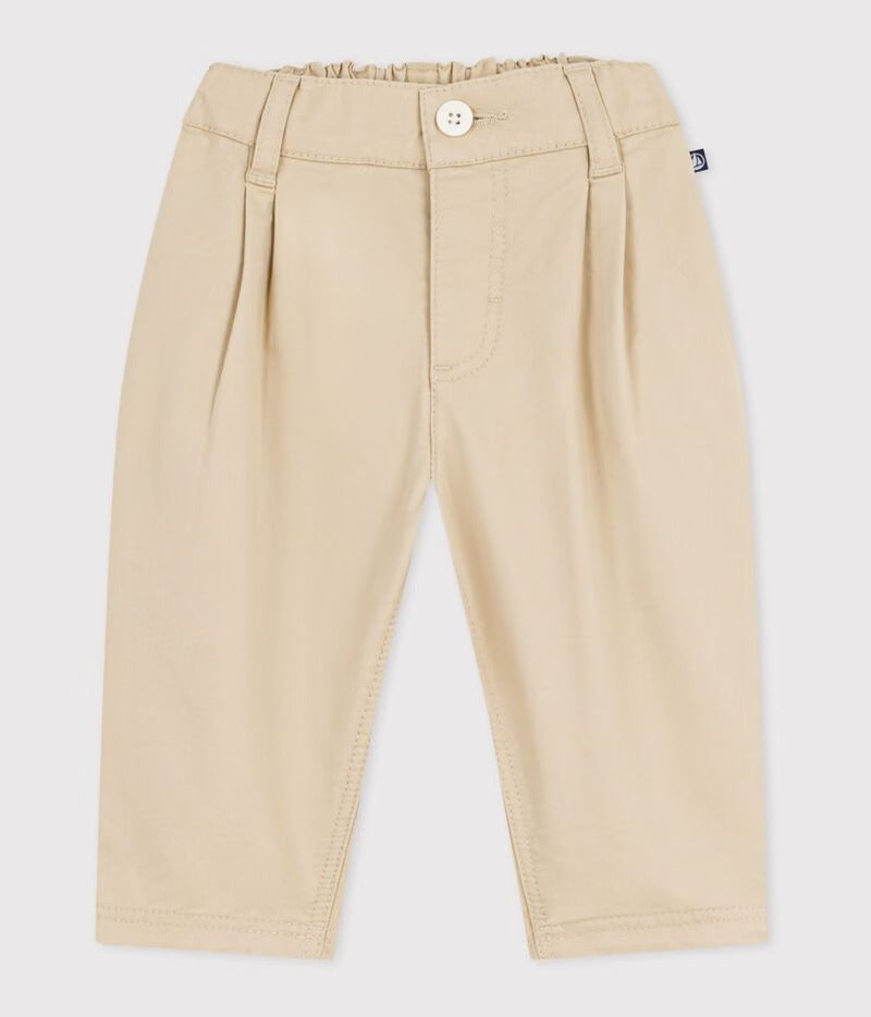 PANTALONE IN SERGE TINTA UNITA PETIT BATEAU