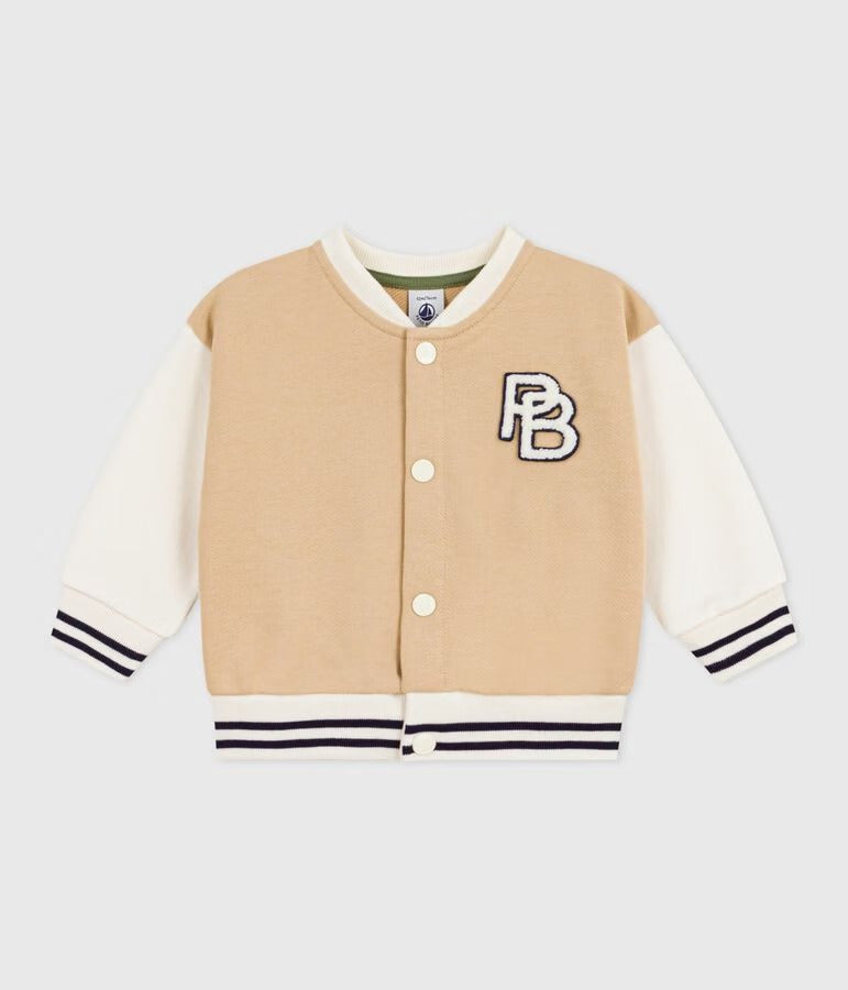 GIACCA STILE TEDDY IN COTONE PETIT BATEAU