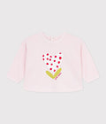 FELPA IN COTONE CON MOTIVI PETIT BATEAU