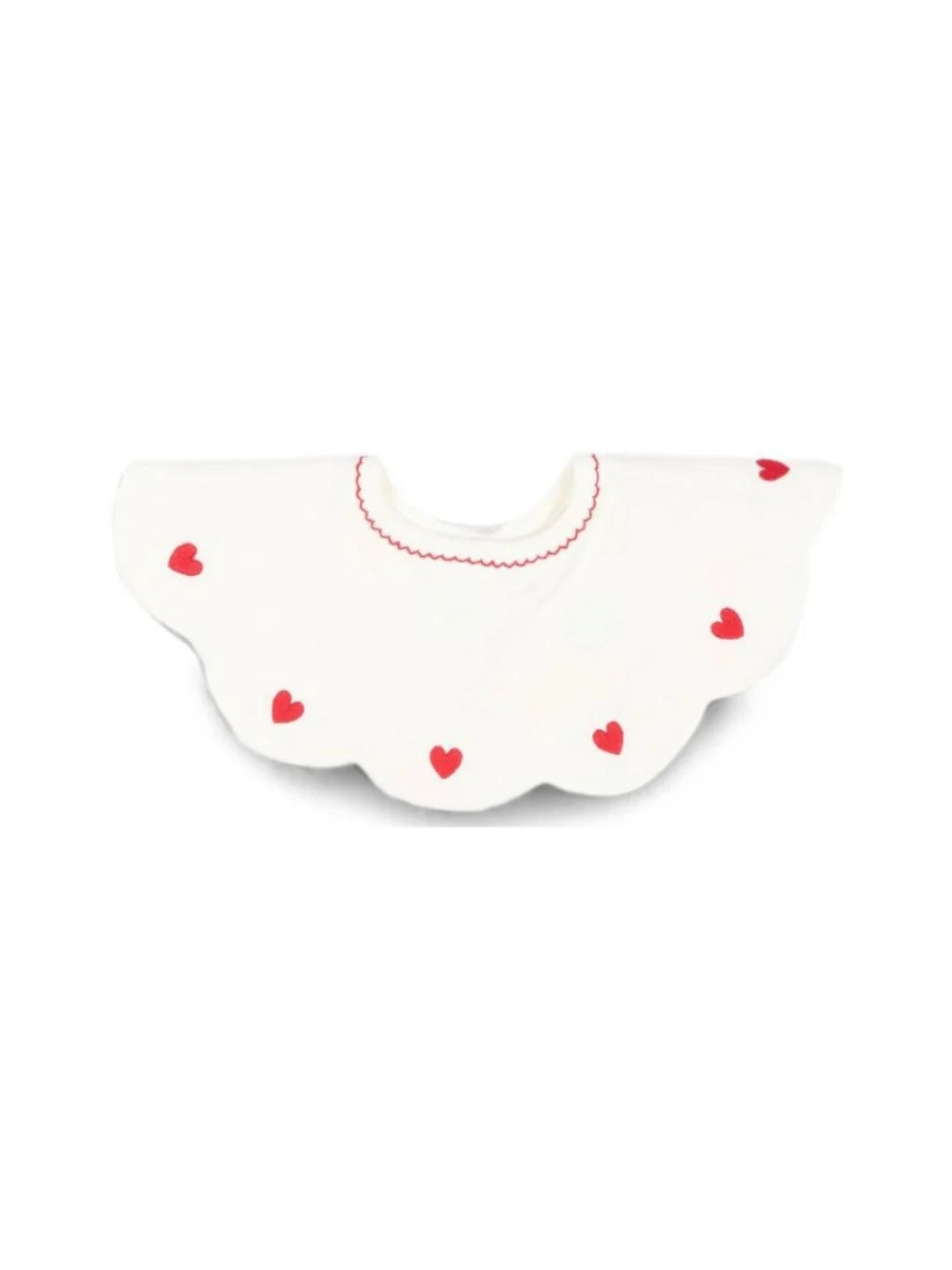 BAVAGLINO PER NEONATI CON STAMPA CUORICINI PETIT BATEAU