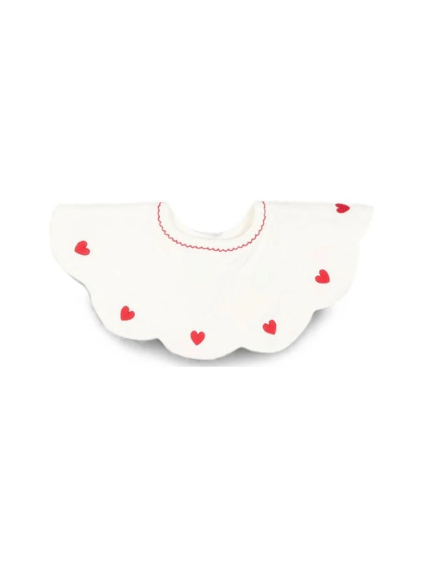 BAVAGLINO PER NEONATI CON STAMPA CUORICINI PETIT BATEAU