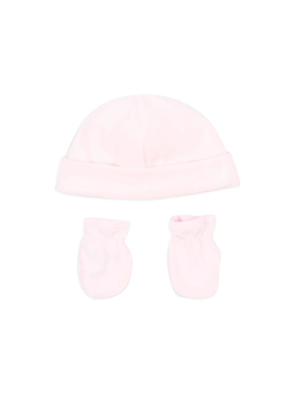 SET CUFFIETTA E MUFFOLE TINTA UNITA IN CINIGLIA NEONATO PETIT BATEAU