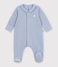 TUTINA IN CINIGLIA TINTA UNITA CON COLLETTO PETIT BATEAU