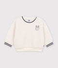 FELPA IN SHERPA TINTA UNITA NEONATO PETIT BATEAU
