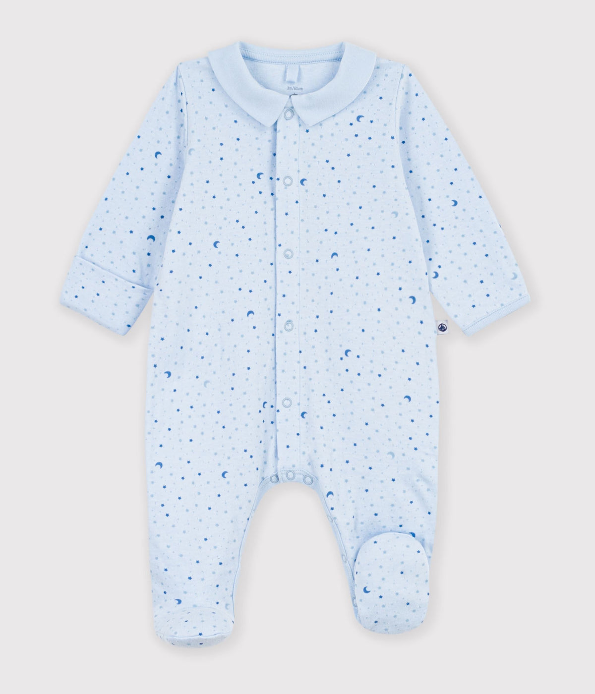 TUTINA IN TUBIQUE CON STAMPA DI STELLE NEONATO PETIT BATEAU