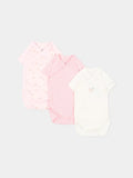 SET 3 BODY CON STAMPA FLOREALE PETIT BATEAU