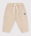 PANTALONI STILE CARGO IN COTONE TINTA UNITA PETIT BATEAU