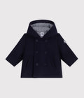CAPPOTTO NEONATO IN PANNA DI LANA TINTA UNITA PETIT BATEAU