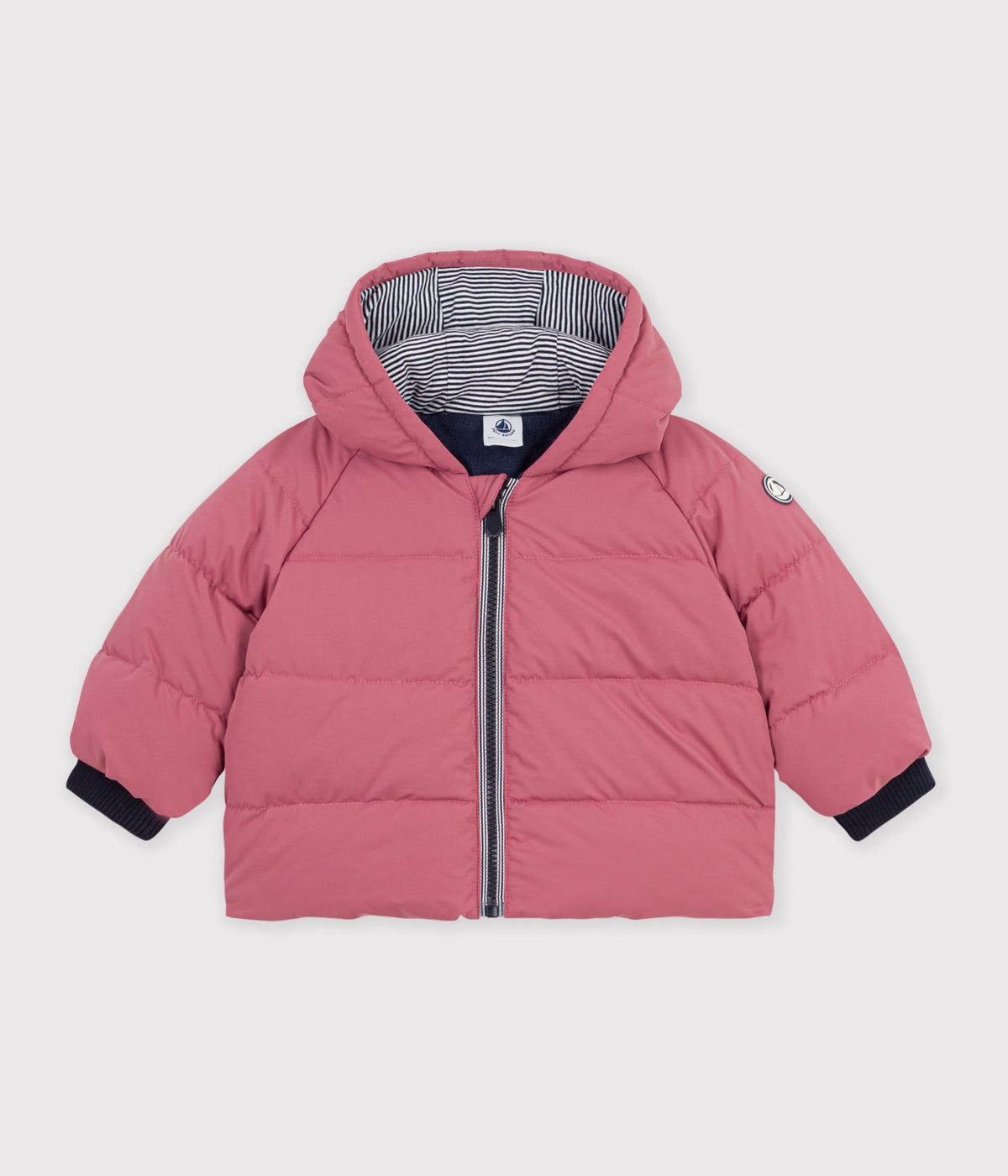 PIUMINO IN POLIESTERE TINTA UNITA NEONATO-A PETIT BATEAU