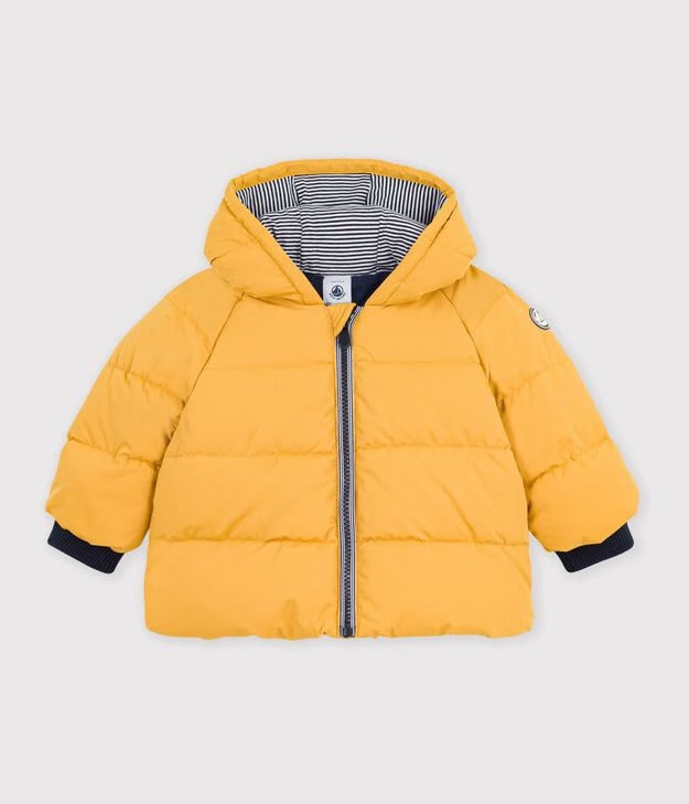 PIUMINO IN POLIESTERE TINTA UNITA NEONATO-A PETIT BATEAU