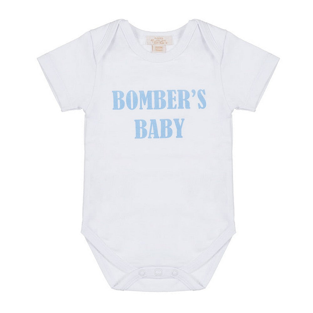 BODY "BOMBER'S BABY" AZZURRO