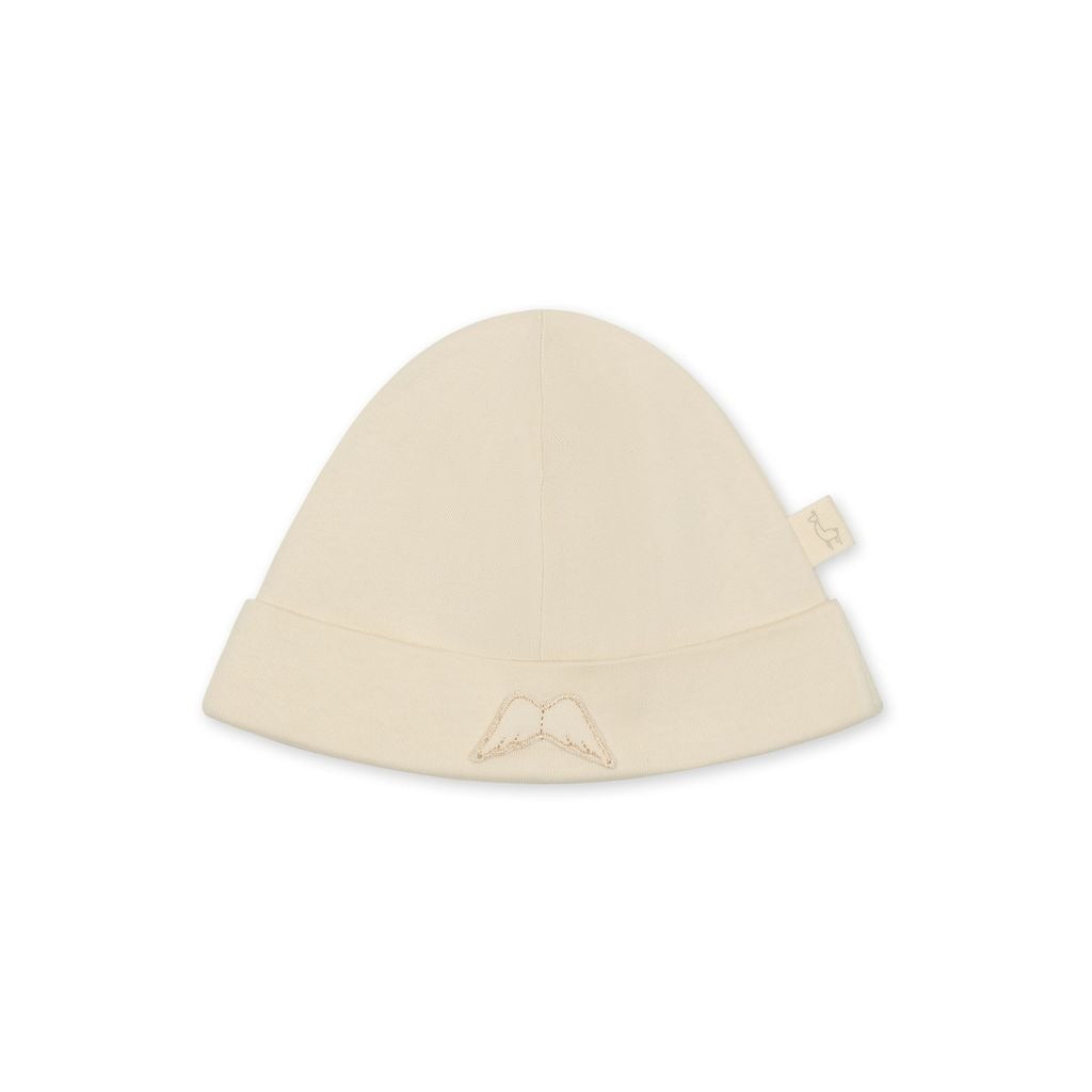 CAPPELLINO IN MORBIDO COTONE CON ALI BABY GI