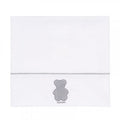 SET LENZUOLA 3PZ"TEDDY BEAR" GRIGIO
