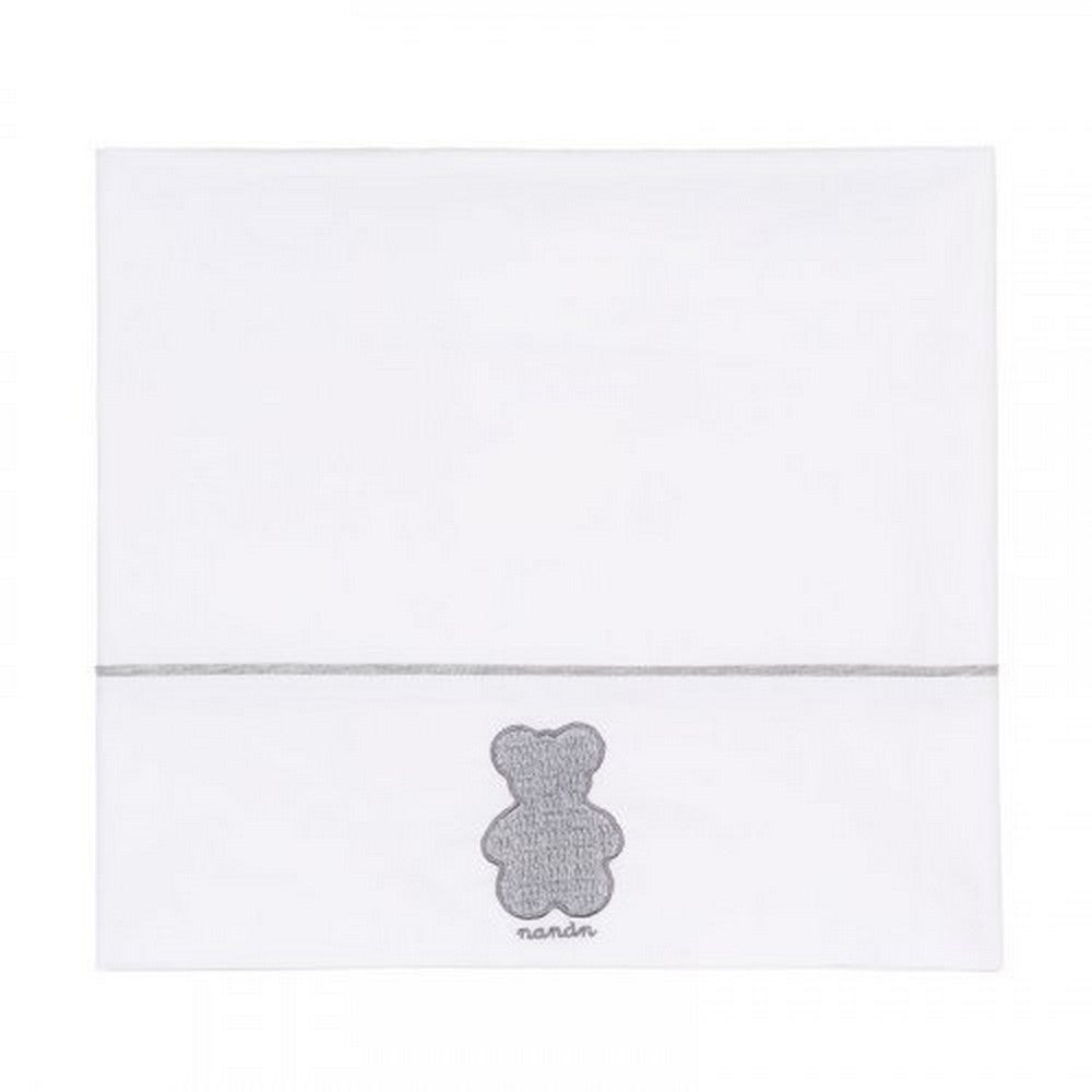SET LENZUOLA 3PZ"TEDDY BEAR" GRIGIO