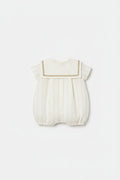 PAGLIACCETTO IN LINO BIMBO CON RIGHE MIMU'