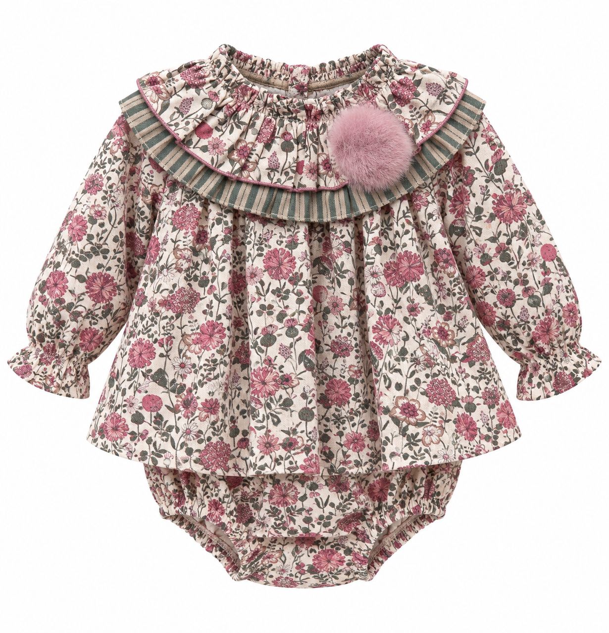 COMPLETO DUE PEZZI FANTASIA FLOREALE YOEDU