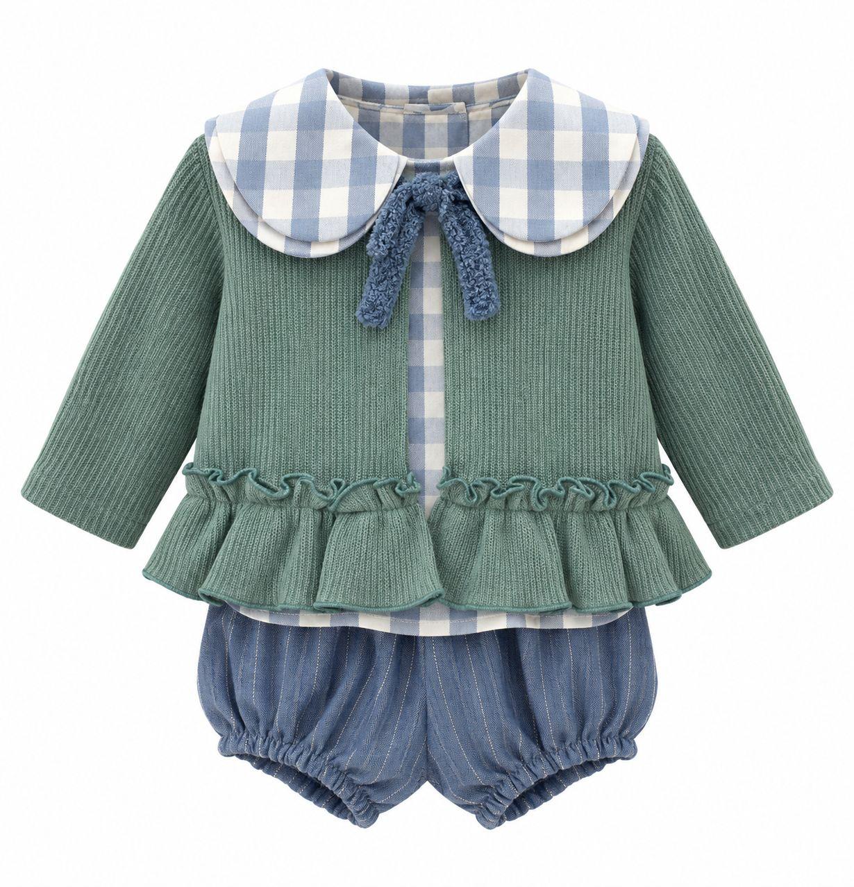 COMPLETO 3 PEZZI IN CALDO COTONE YOEDU