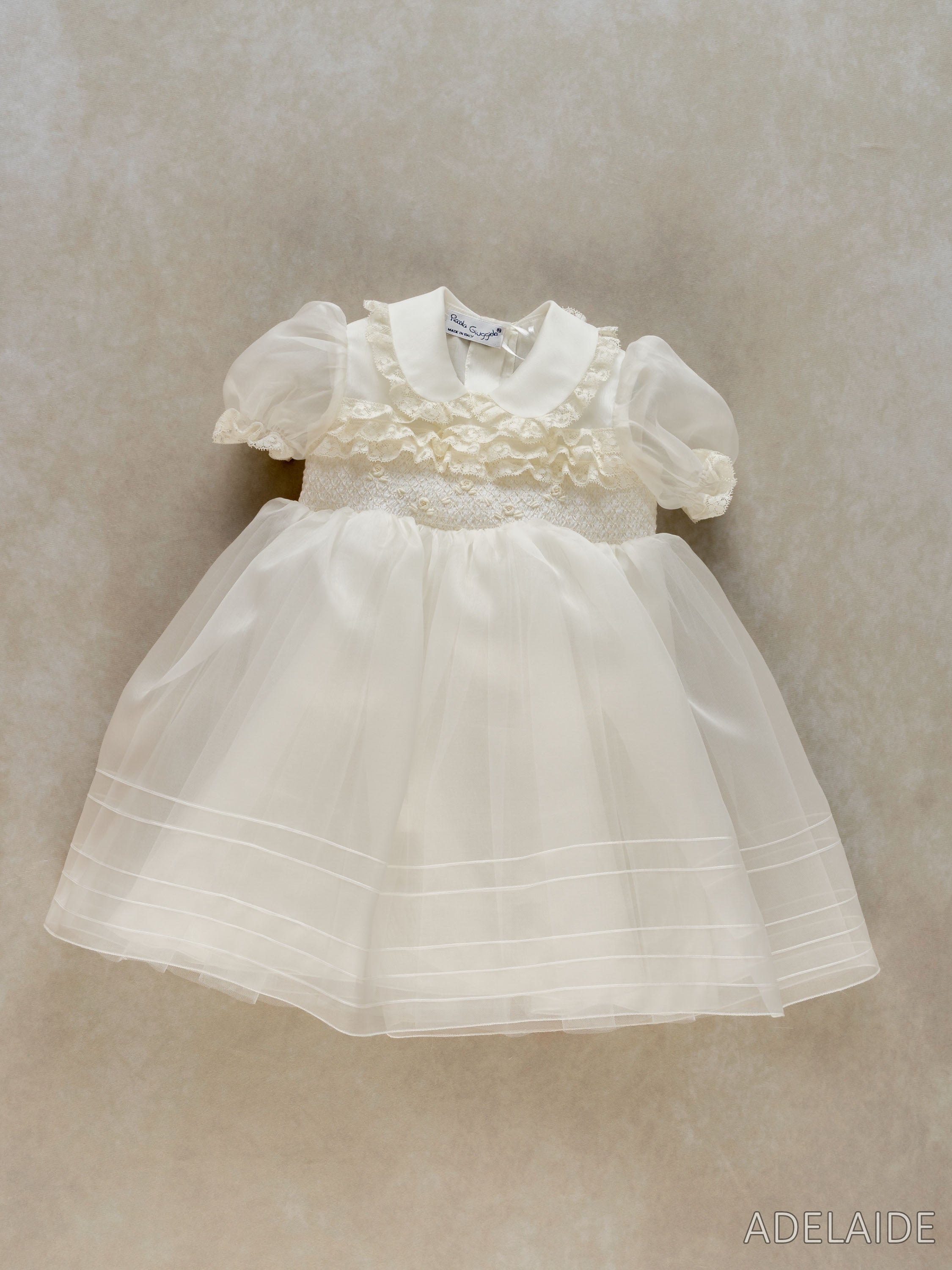 VESTITO CORTO CERIMONIALE PICCOLA GIUGGIOLA - ADELAIDE