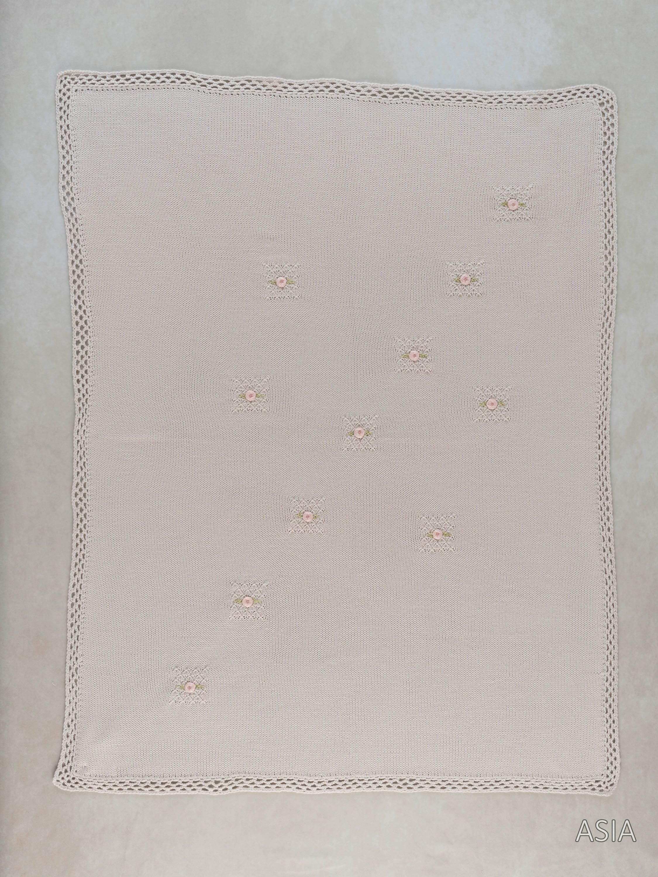 COPERTA IN MAGLIA PICCOLA GIUGGIOLA - ASIA