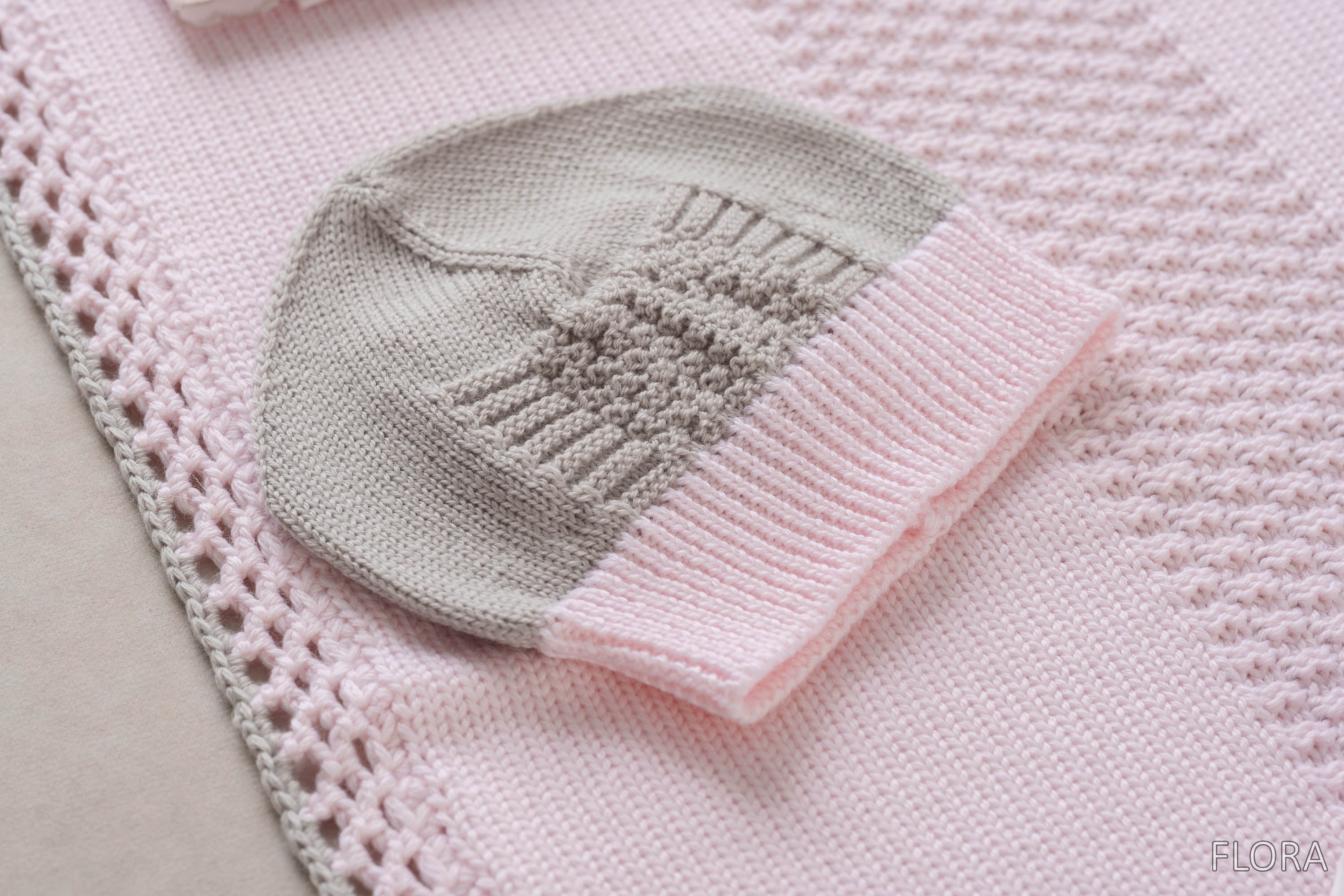 CAPPELLINO IN MAGLIA PICCOLA GIUGGIOLA - FLORA